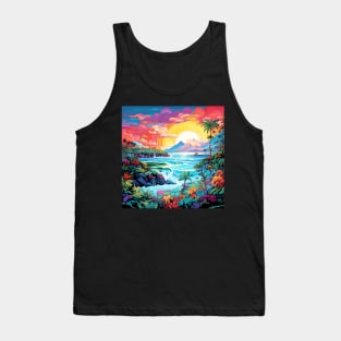 Illustration of Hawaii Life Tank Top